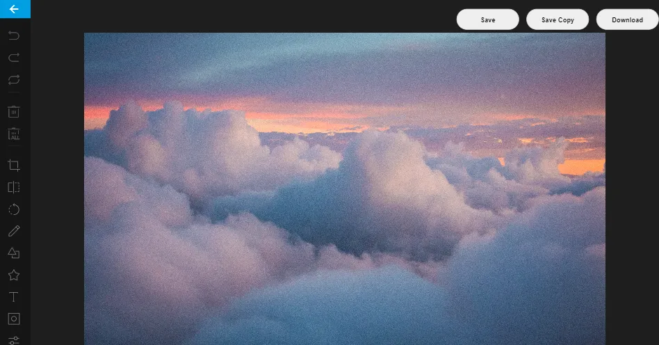 Photo editor built into Metadrive