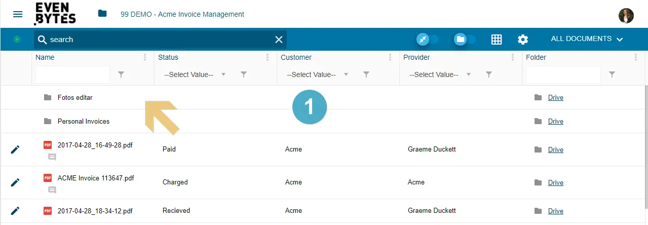 Captura de Metadrive: Edita tus imágenes desde Metadrive