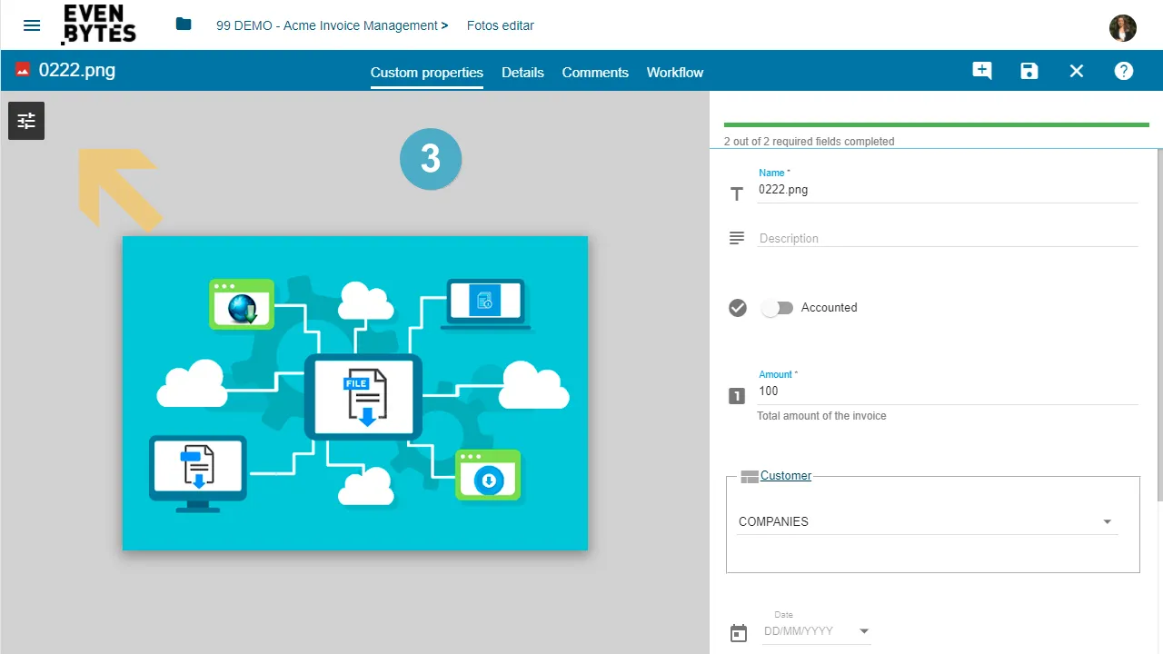 Captura de Metadrive: Edita tus imágenes desde Metadrive