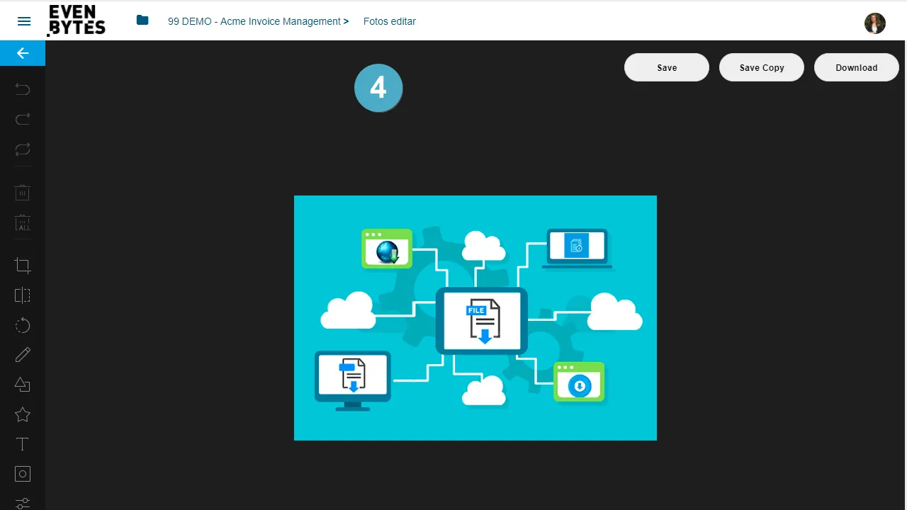 Captura de Metadrive: Edita tus imágenes desde Metadrive