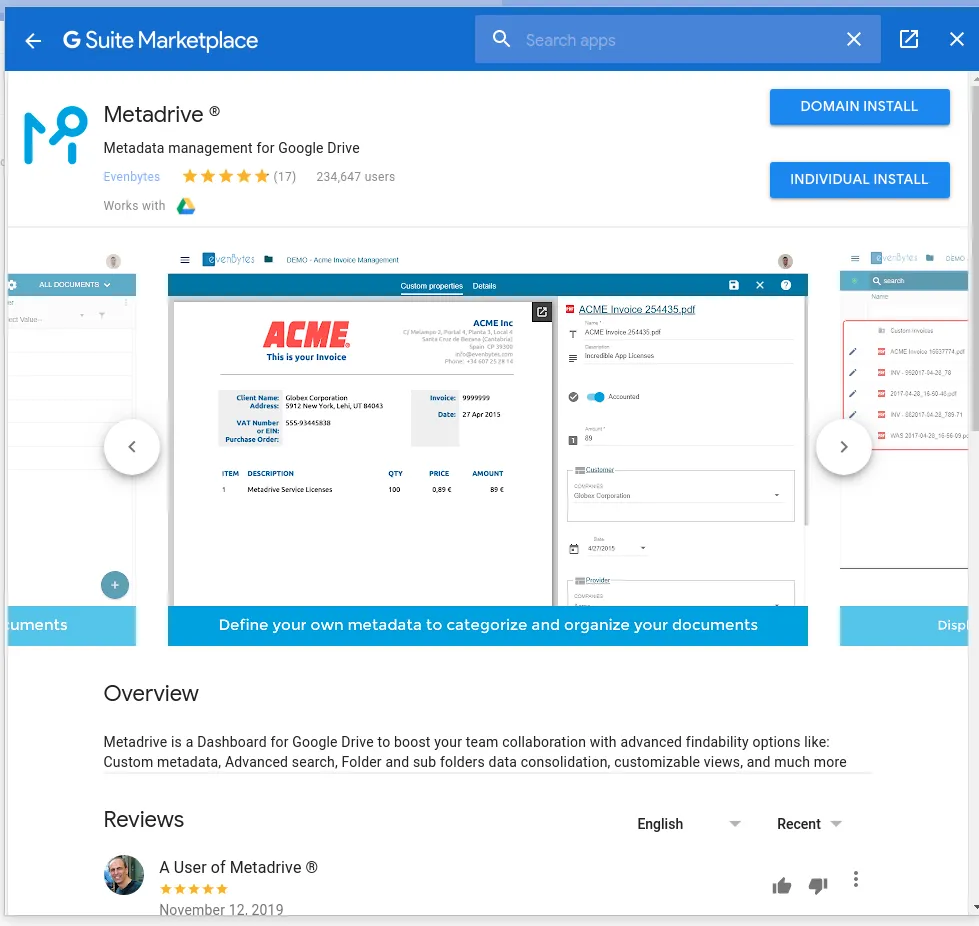 Captura de Metadrive: Error 400 de Google admin_policy_enforced: cómo solucionarlo